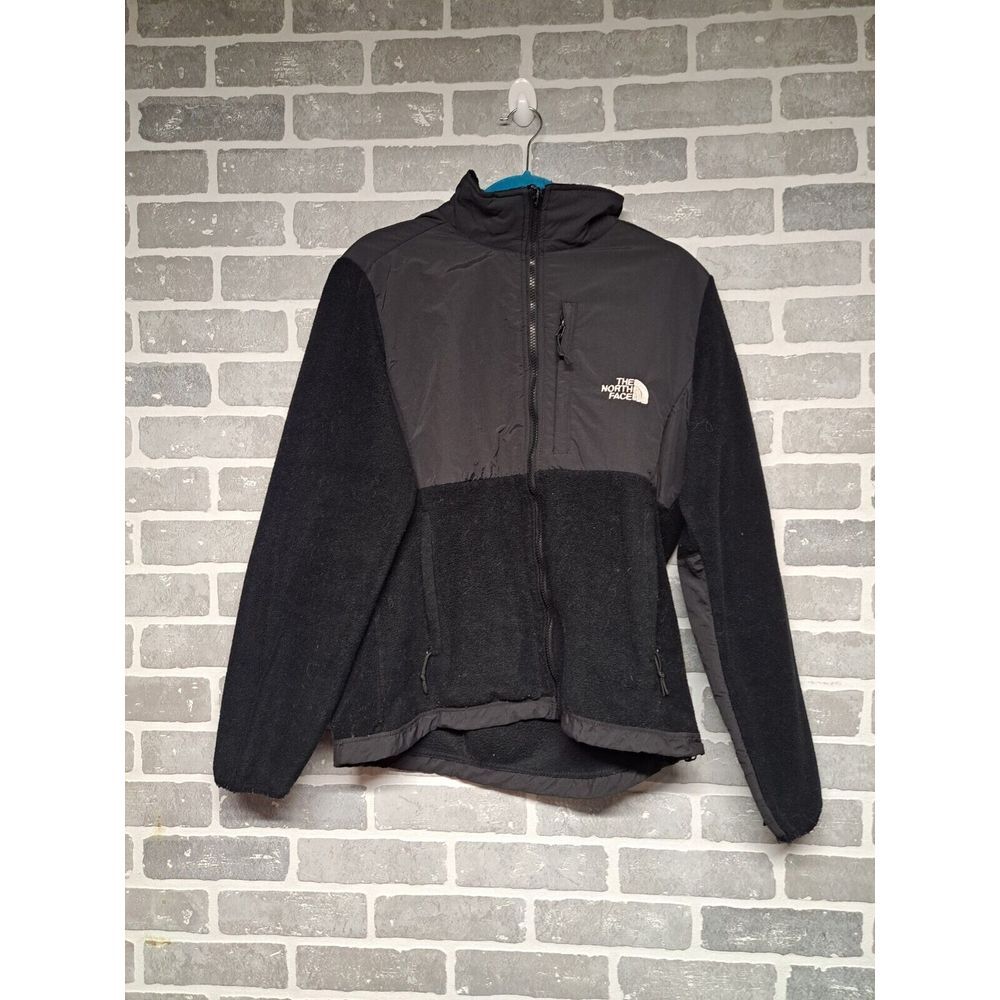 The North Face Fleece Full-Zip Jacket Size Large Black‎ Polartec Outdoor